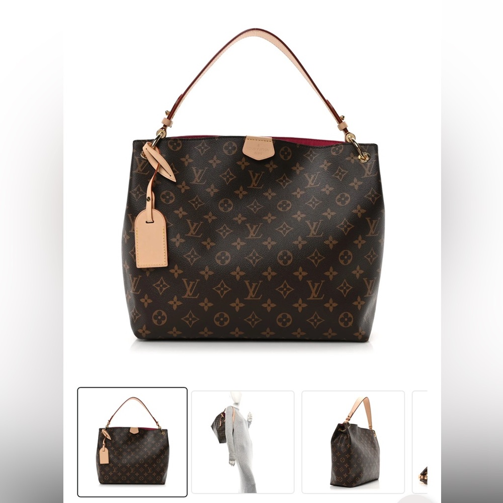 Brand new, never used
LV classic Monogram Graceful MM
